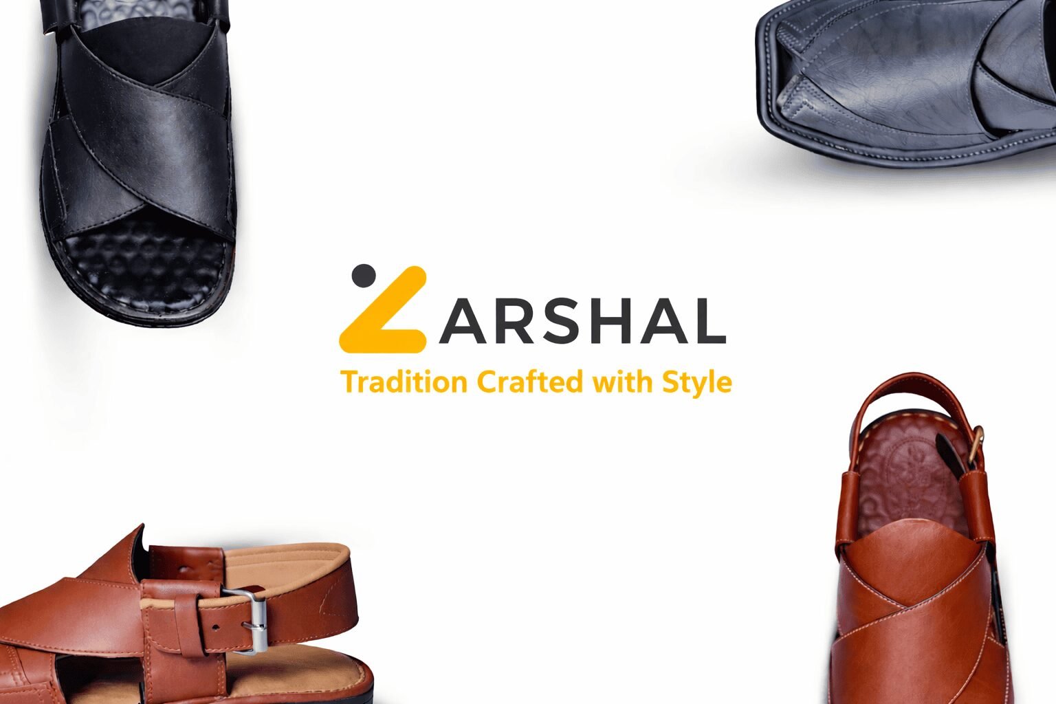 Zarshal Peshawari Chappals | Handmade Slippers | Kaptaan Chappal