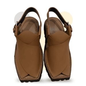 Yellow Mate Vebram Sole Peshawari Chappal