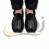 Black Double Gear Takidar T-Shape Peshawari Chappal