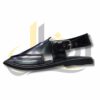 Black Takidar Peshawari Chappal