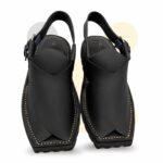 Black Vibram Sole Peshawari Chappal