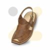 Double Shade Brown Kaptan Chappal