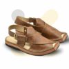 Double Shade Brown Kaptan Chappal