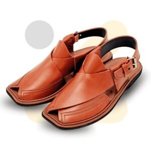 Mustard Gol T Takidar Peshawari Chappal