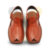 Mustard Gol T Takidar Peshawari Chappal