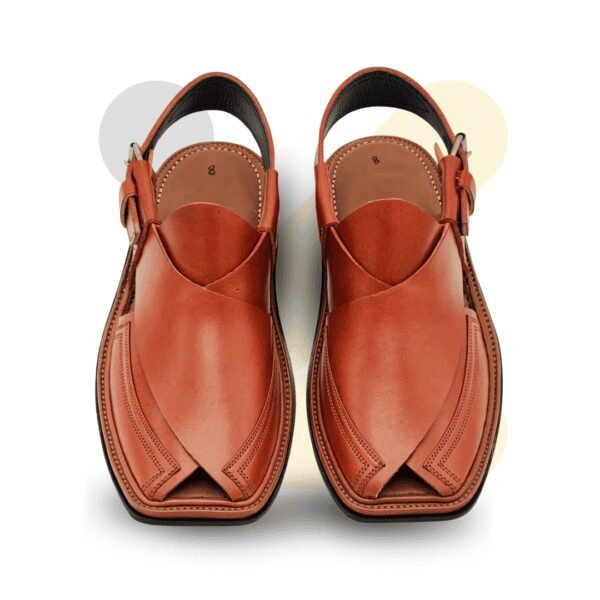 Mustard Gol T Takidar Peshawari Chappal