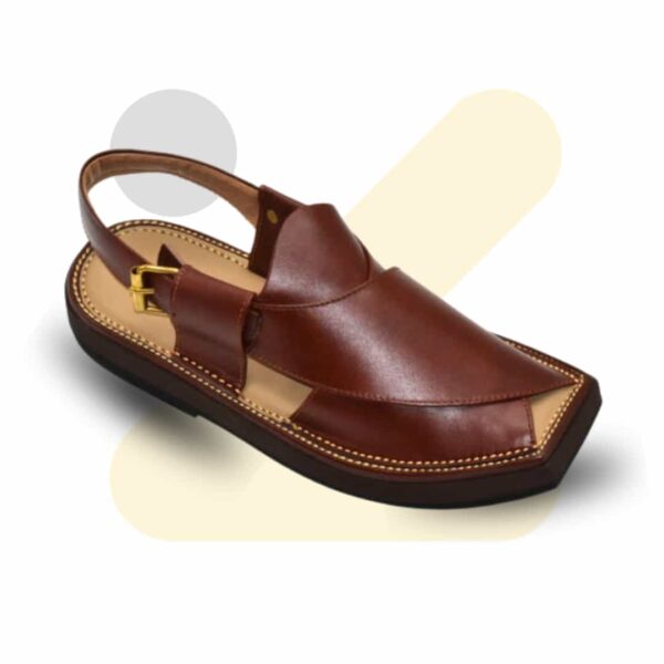 Master Brown Kaptaan Chappal
