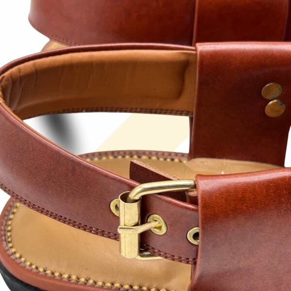 Master Brown Smart Zalmi Peshawari Chappal