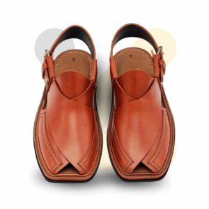 Mustard Gol T Takidar Peshawari Chappal
