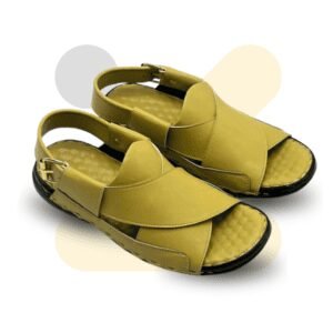 Yellow Mate Soft Sole Striped Slippers