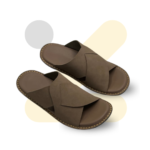 Handmade Brown Soft Sole Slippers