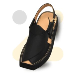 Black Kaptaan Chappal