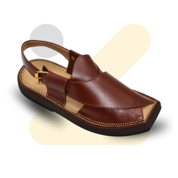 Master Brown Kaptaan Chappal