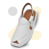 White Kaptaan Chappal