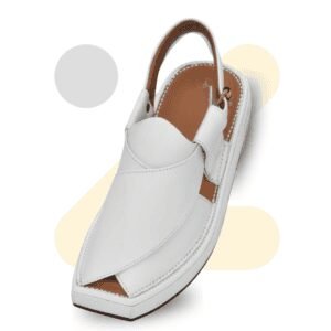 White Kaptaan Chappal