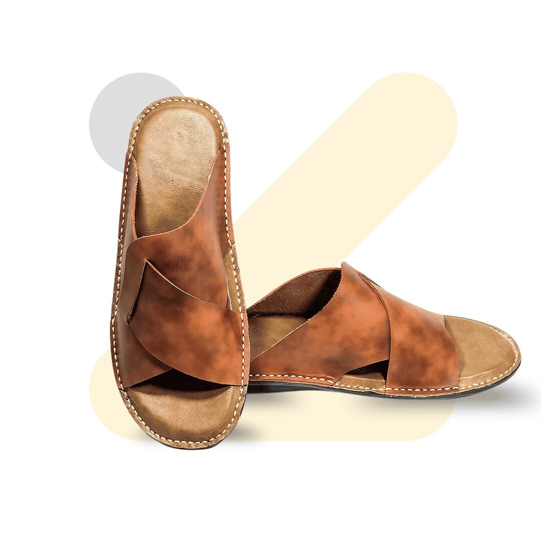 Handmade Double Shade Soft Sole Slippers