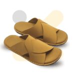 Handmade Yellow Mate Soft Sole Slippers