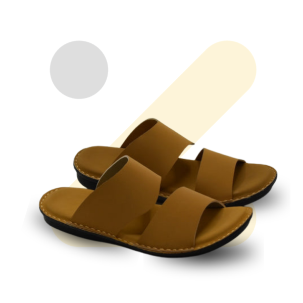 Yellow Mate Double Strap Soft Sole Slippers