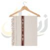 Off-White 48 Pure Australian Woolen Shawl with Frame Border