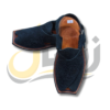 Blue Suede Peshawari Chappal