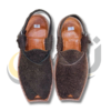 Dark Brown Suede Peshawari Chappal