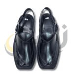 Black Takidar Peshawari Chappal