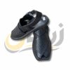 Black Woven Takidar Peshawari Chappal – Medium Sole