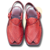 Master Brown Woven Takidar Peshawari Chappal