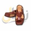Burgundy Zalmi Panjedar Chappal