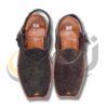 Dark Brown Suede Peshawari Chappal