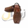 Light Brown Suede Peshawari Chappal