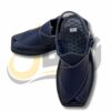 Nave Blue Crocodile Texture Takidar Pehawari Chappal