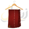 Handmade Pure Maroon Woolen Shawl