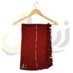 Handmade Pure Maroon Woolen Shawl