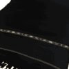 Black Plain 100% Acrylic Men Shawl