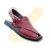 Master Brown Woven Takidar Peshawari Chappal