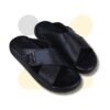 Black Medicated Slippers X for Men - Soft Padded Daily Wear