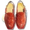 Burgundy Norozi Peshawari Chappal