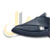 Black Doted Takidar Medium Sole Peshawari Chappal