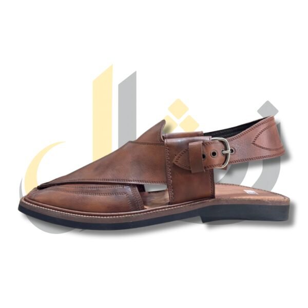 Double Shade Medium Sole Takidar Peshawari Chappal