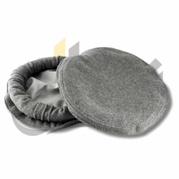 Luxury Handmade Pure Wool Gray Chitrali Pakol Cap