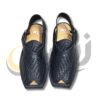 Black Woven T-Shape Peshawari Chappal