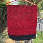 Ladies Red Pashmina Swati Shawl