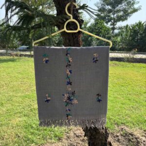 Ladies Gray Pashmina Shawl